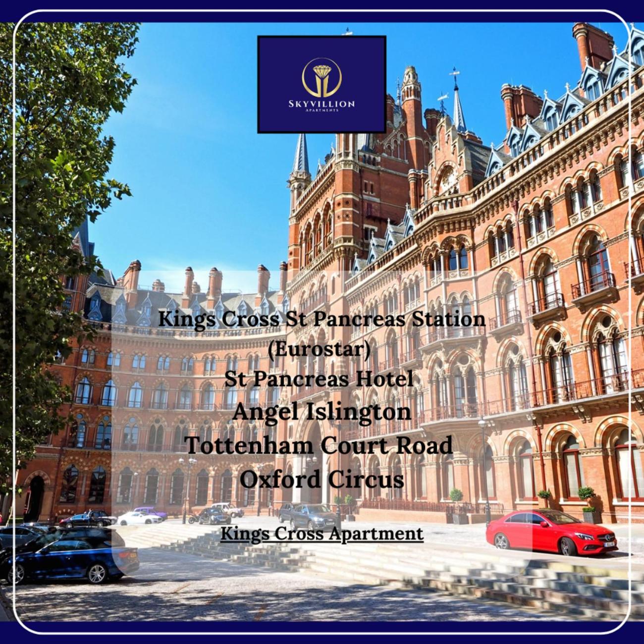 Skyvillion - One Bedroom Apartment By London King'S Cross エクステリア 写真